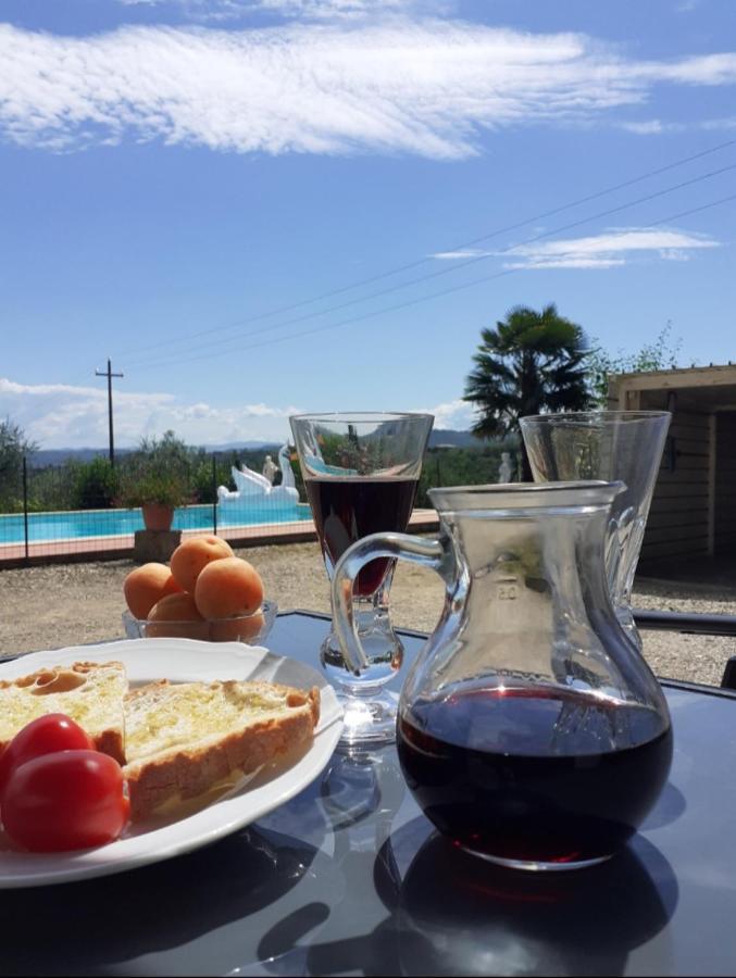 Vila La Vecchia Quercia Pergine Valdarno Exteriér fotografie