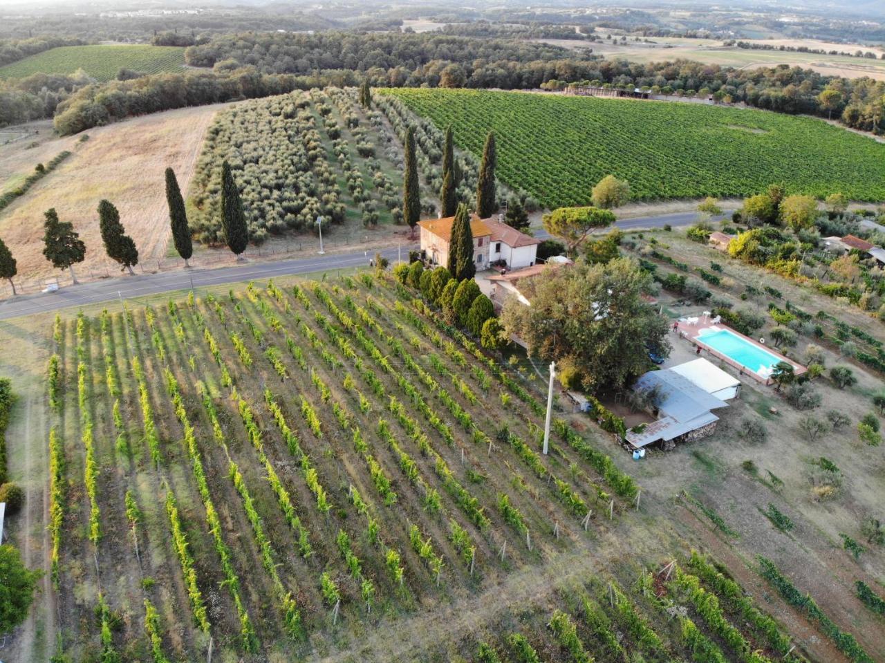 Vila La Vecchia Quercia Pergine Valdarno Exteriér fotografie